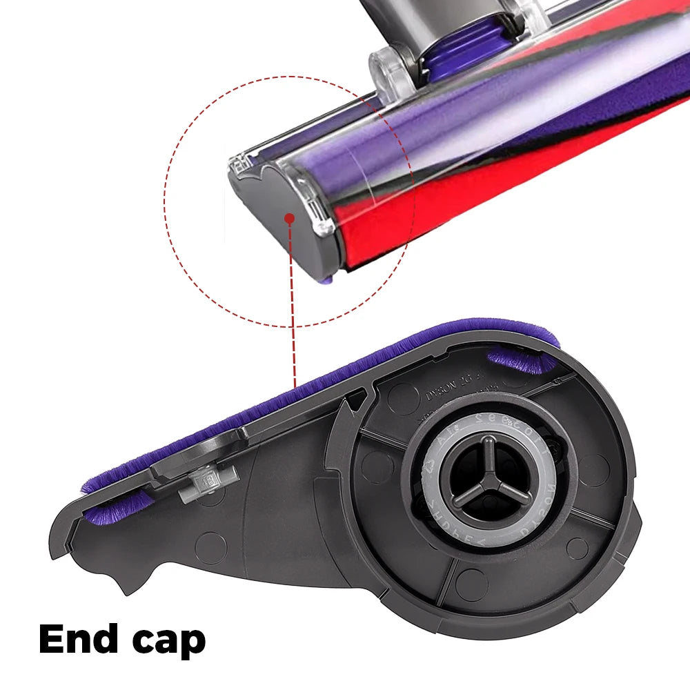 Soft Velvet Roller Brush For Dyson V6 V7 V8 V10 V11 Vacuum B