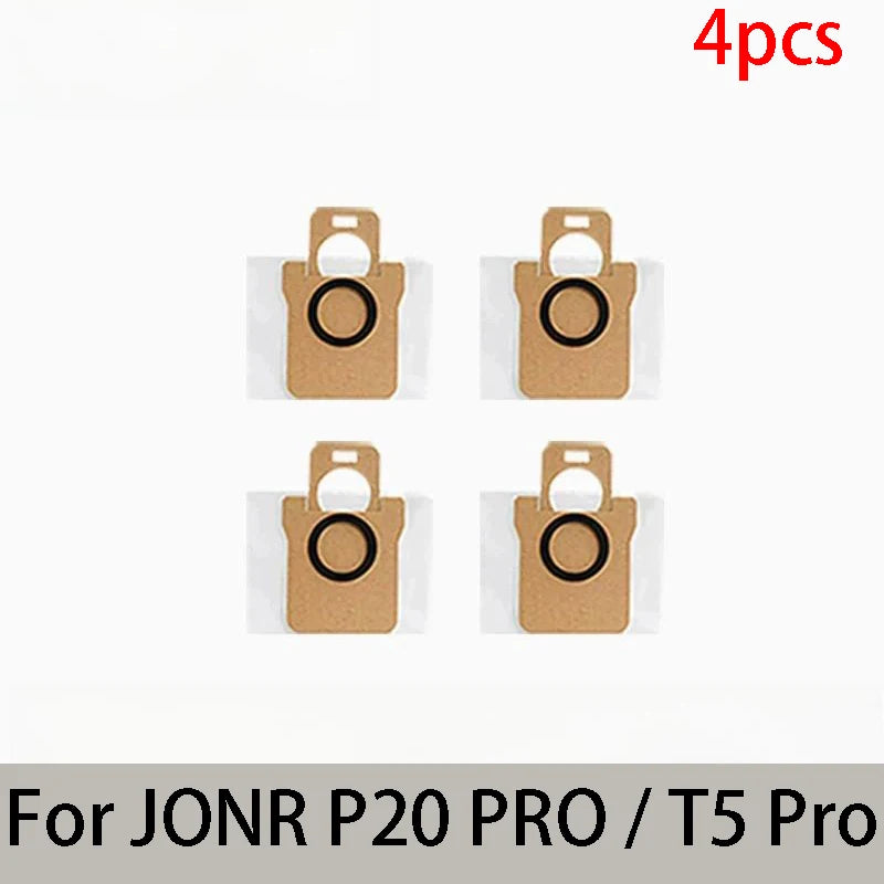 For JONR P20 PRO / T5 Pro Robot Vacuum Cleaner Accessories Main Side Brush Hepa Filter Mop Cloth Dust Bag Replacement