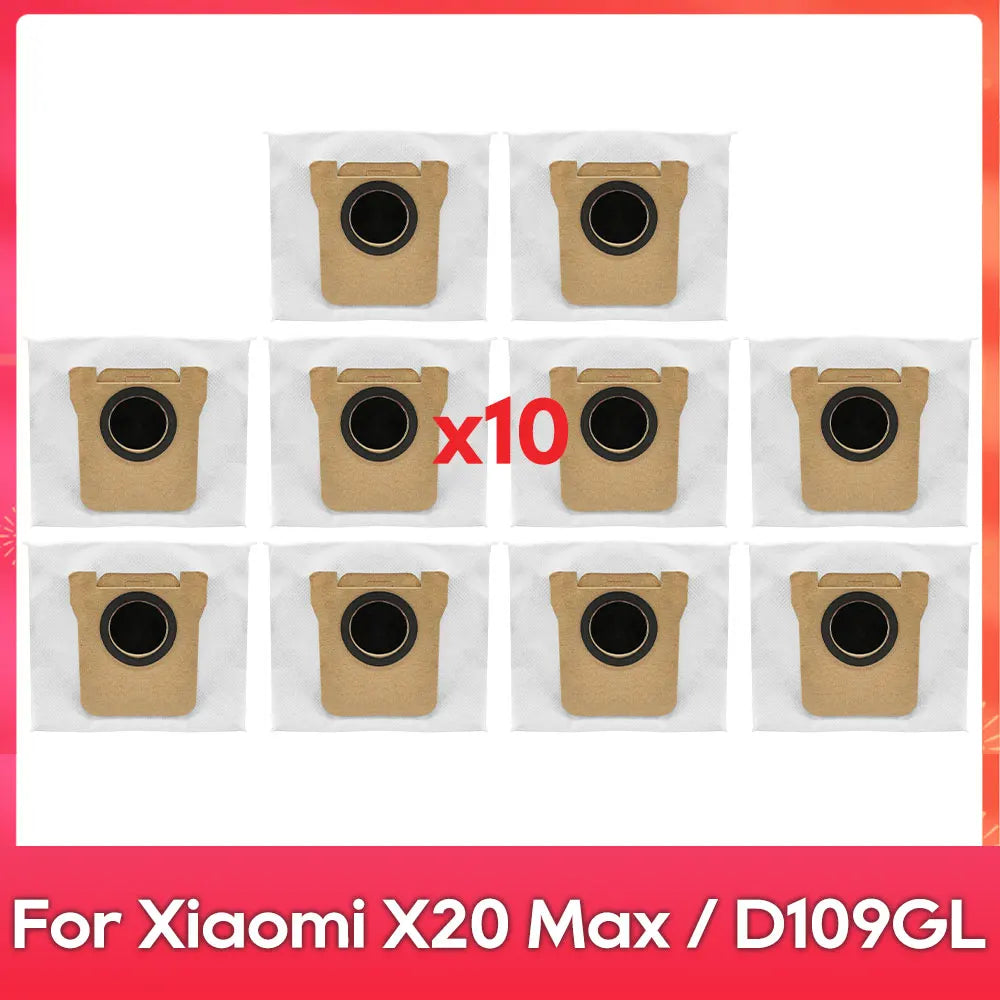 Fit For ( Xiaomi Robot Vacuum X20 Pro X20 Max M30 M40S D102GL D109GL D102 ) Part Accessory Brush Filter Mop Dust Bag