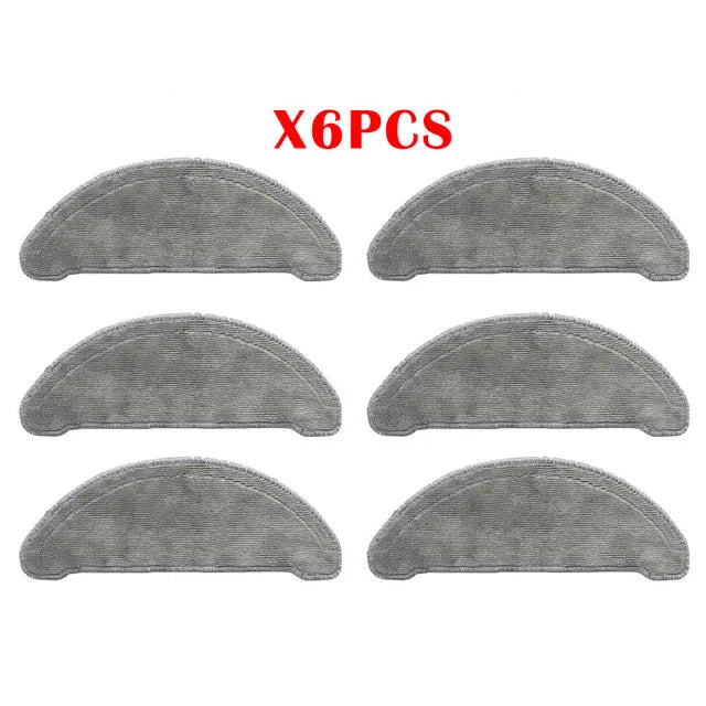 For Roidmi Eve Plus SDJ01RM Robotic Vacuum Cleaner Spare Parts Mop Cloth Hepa Filter Main Brush Side Brush Dust Bag Accessories