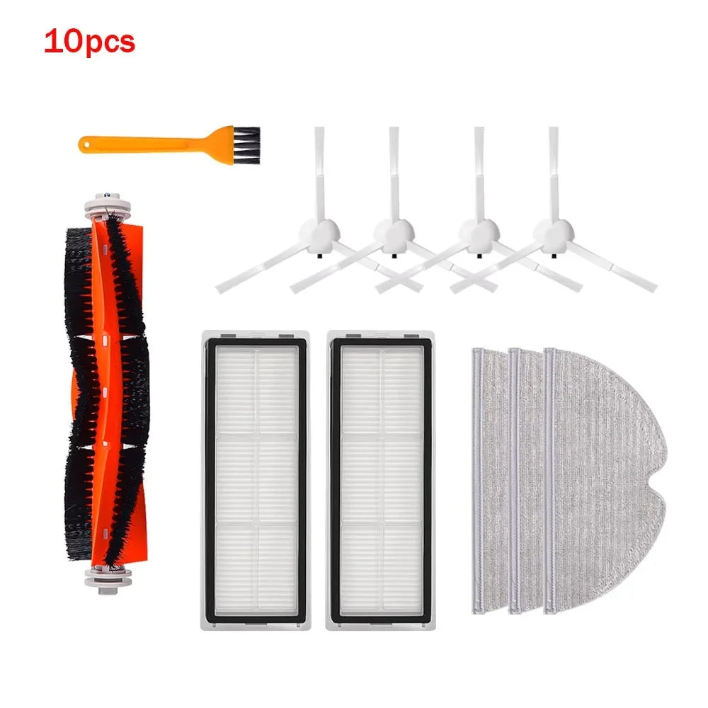 For Xiaomi Mijia 1C 2C 1T STYTJ01ZHM For Dreame F9 Robot Vacuum Cleaner Mops Water Tank Hepa Filter Main Side Brush Dust Box Kit
