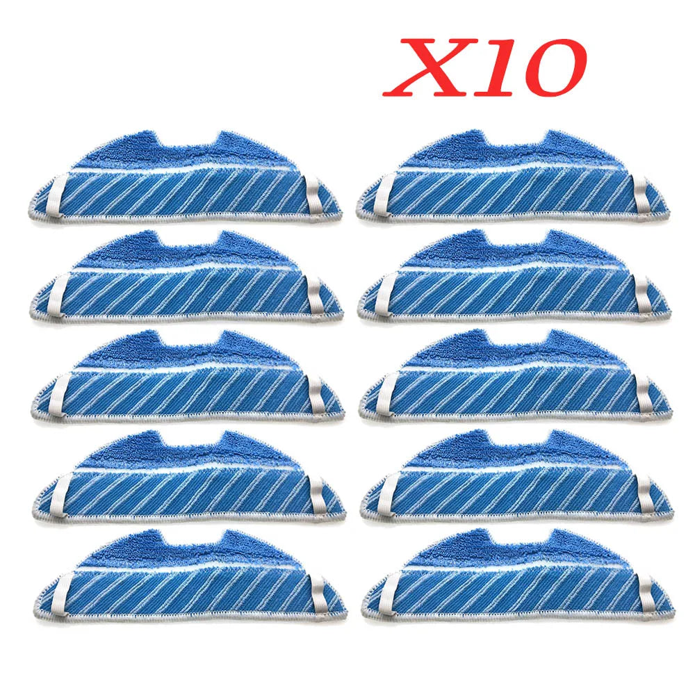Main Roller Side Brush Hepa Air Filter Mop Cloth Replacement Parts for Conga 1290 1390 1590 Robot Vacuum Cleaner Spare