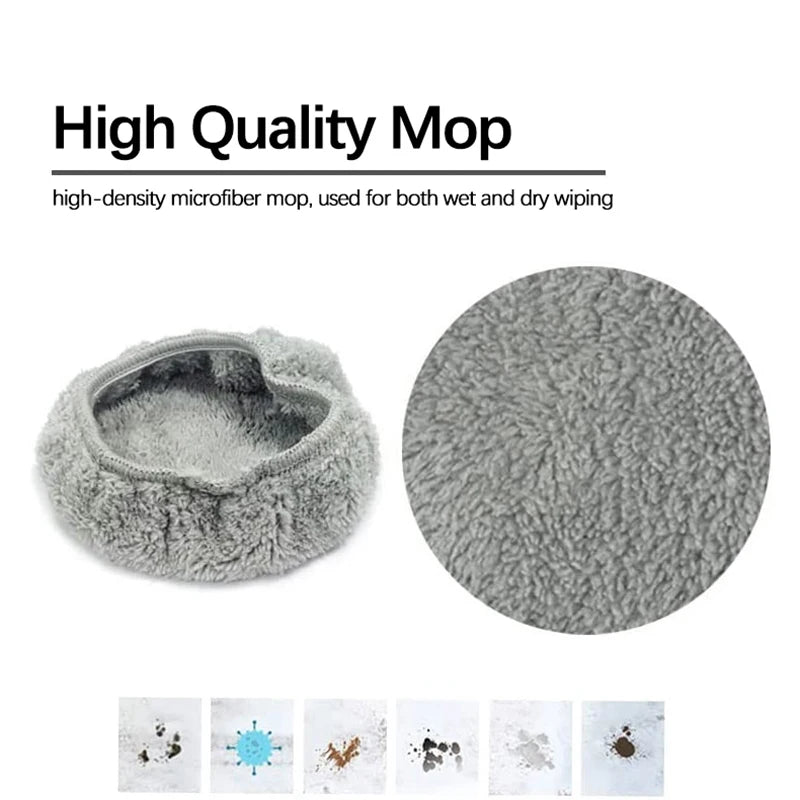 Microfiber Cleaning Rag For Window Cleaner Robot Reusable 14