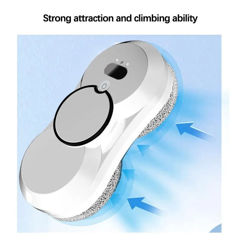 Water Spray Home Window Cleaning Robot With Tank Smart Windo