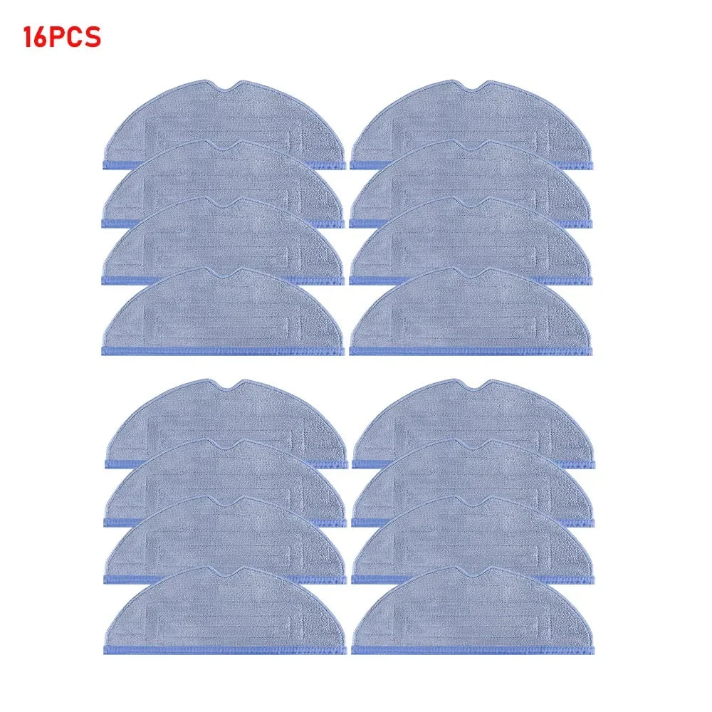 Washable Reusable Mop Cloths For Roborock T7S T8 Plus S7 S7Max S7MaxV Ultra S70 S75 G10 Robot Vacuum Accessories Mop Rags Parts