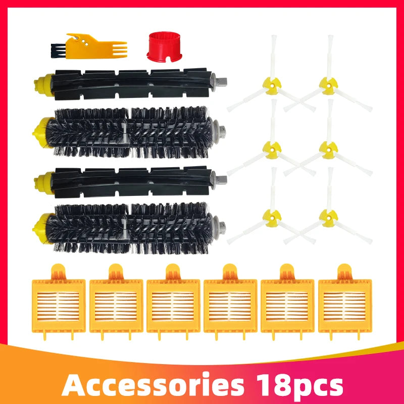 For IRobot Roomba 700 Series 760 770 780 790 772 774 775 Robot Vacuum Cleaner Main Side Brush HEPA Filter Front Wheel Parts