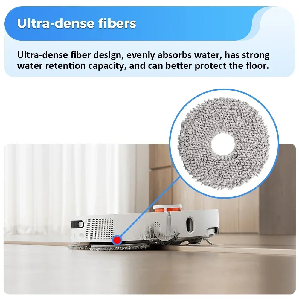 Dust Bag Mop Pads Kit for Xiaomi X20+/X20 Plus/X20 Max/X10+/