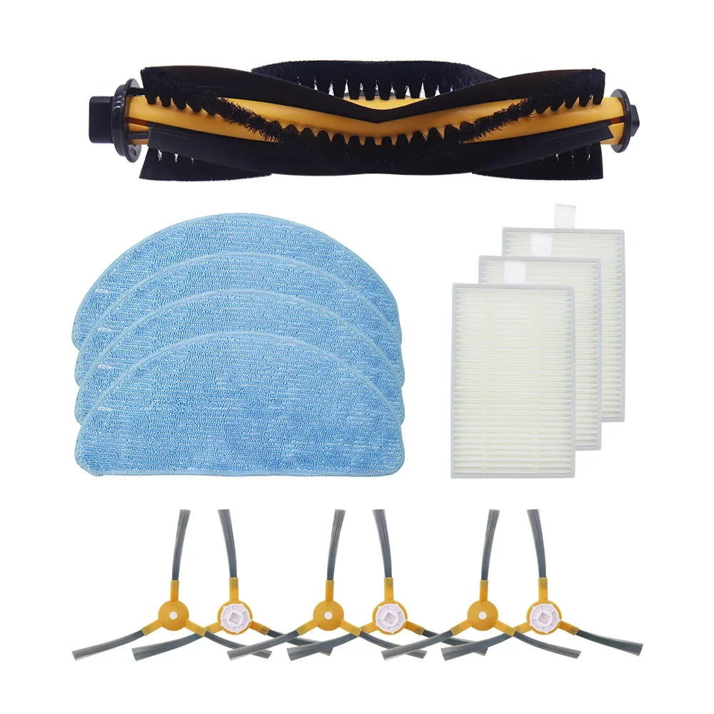 Roller Side Brush HEPA Filter Mop S Set For Liectroux C30B /