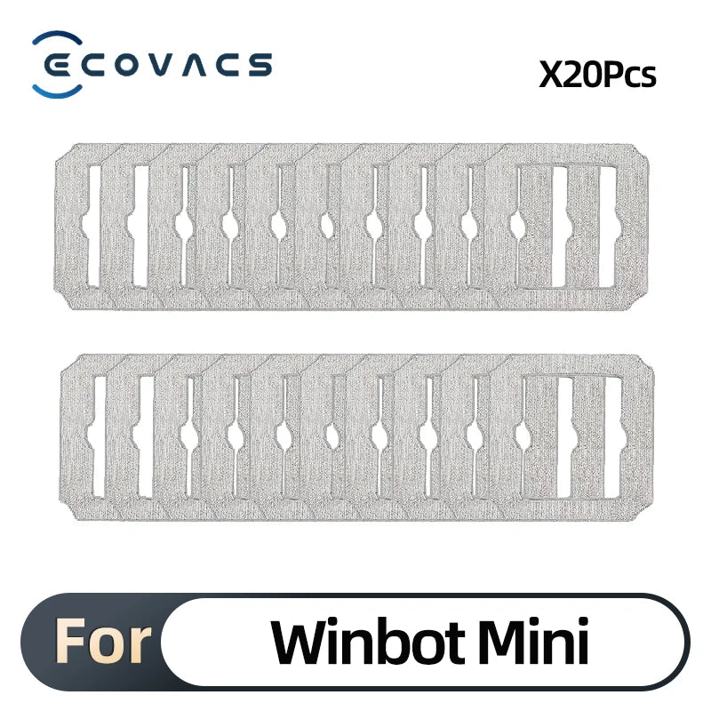 Cleaning Rag for ECOVACS Winbot Mini Window Vacuum Cleaner Robot Washable and Reusable Winbot Mini Mop Pad Accessories