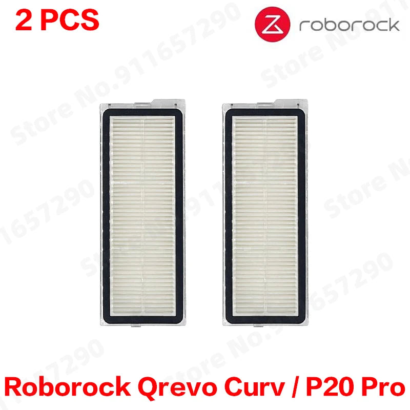 Roborock Qrevo Curv / P20 Pro Robot Vacuum Cleaner Hepa Filter Mop Cloth Dust Bag Accessories Replacement Parts