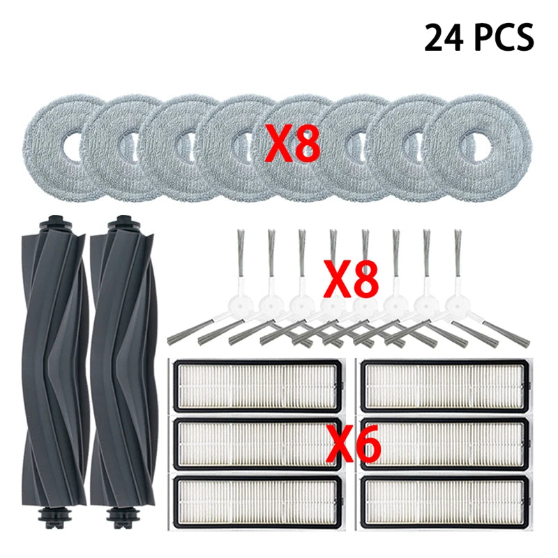 Dreame Bot L10 Prime Robot Vacuum Cleaner Replacement Accessories Main Side Brush HEPA Filter Mop Cloths Spare Parts