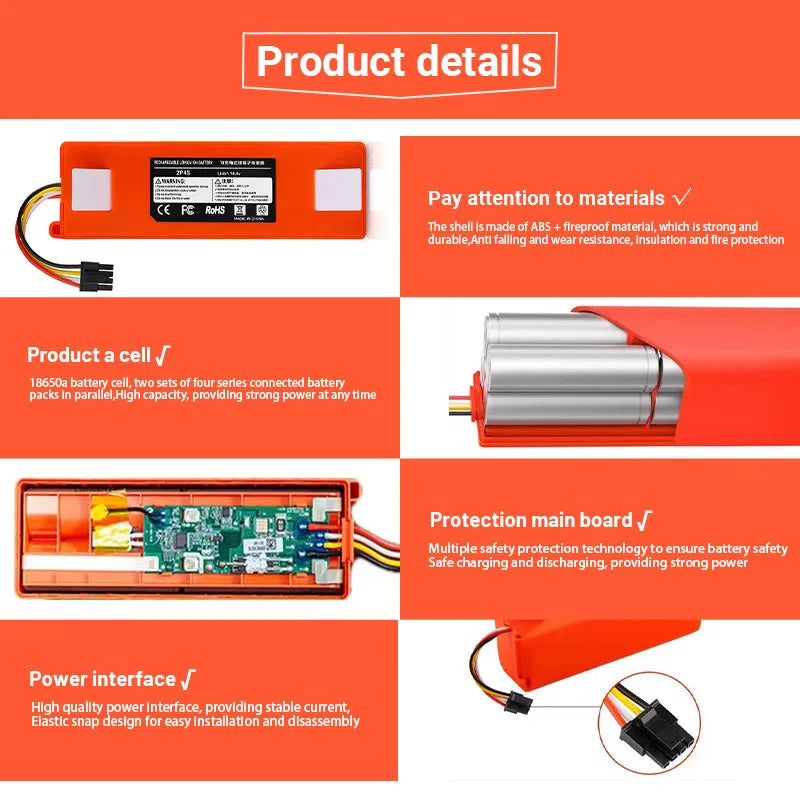 Original Replacement Battery BRR-2P4S-5200D for XIAOMI 1S 1S