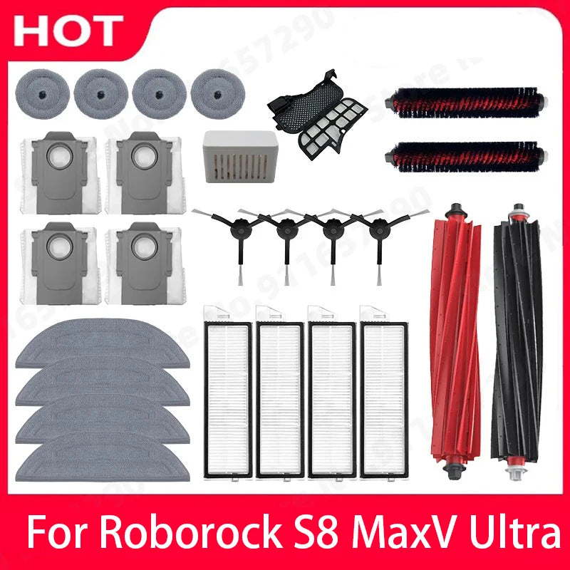 Roborock S8 MaxV Ultra Robot Vacuum Spare Parts Main Side Br