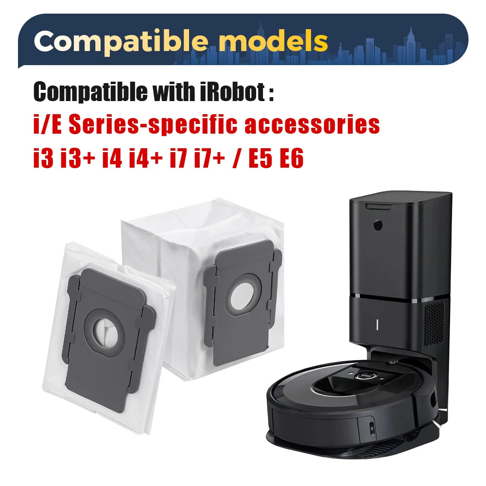Dust Bags For iRobot Roomba i3 i3+/i4 i4+/i5 i5+/i7 i7+/i6+/
