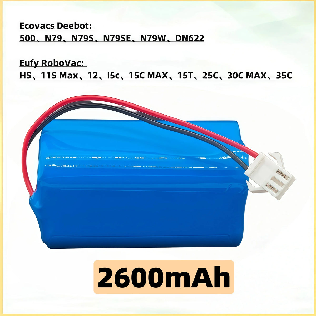 6800mah 14.4V Battery For eufy RoboVac 15C 15T 25C 30 30C 35C MAX G10 G15 G20 G30 Hybrid Edge Robot Vacuum Cleaner Accessories
