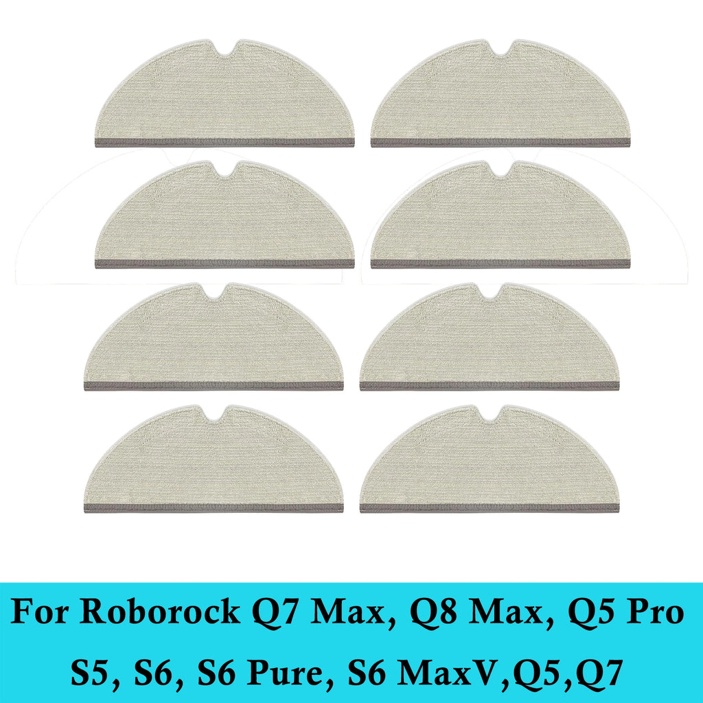 Mop Cloth for Roborock Q7 Max Q8 Max Q5 Pro S5 Max E4 E5 S5 
