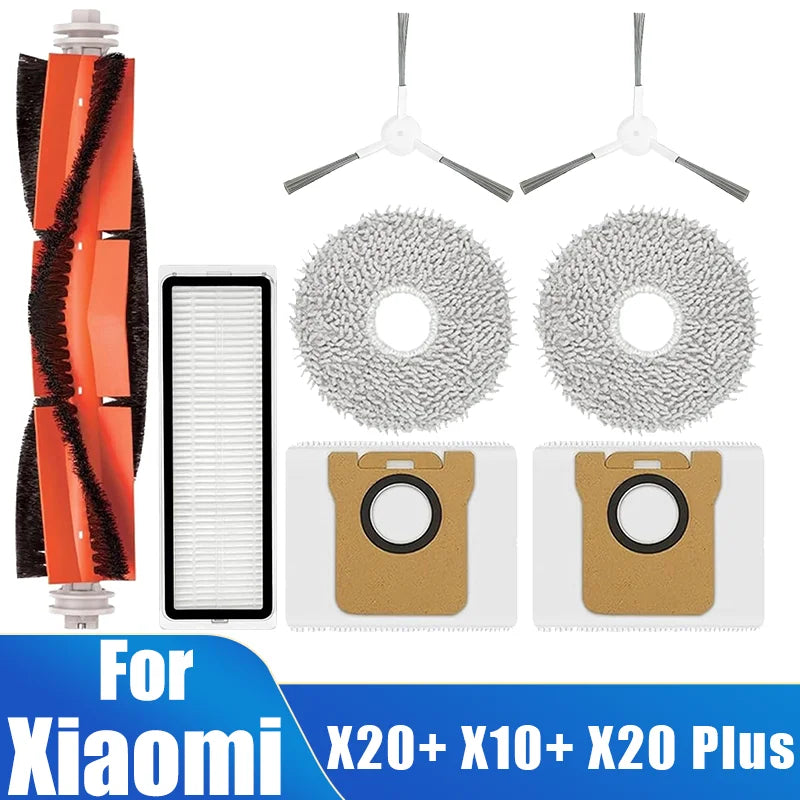 For Xiaomi Robot Vacuum X20+ X10+ X20 Plus X10 Plus Parts Ma
