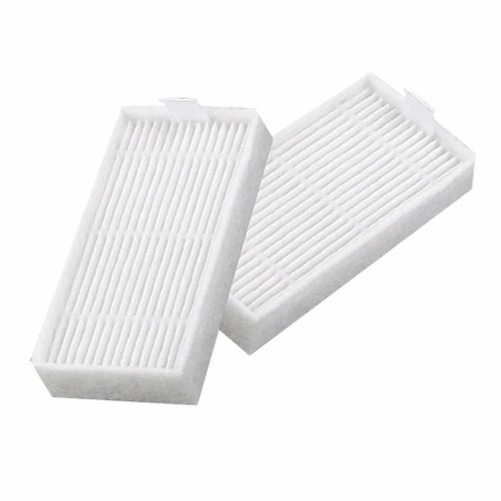 6Pcs Side Brush+4Pcs Filter Hepa for Ariete Briciola 2711 27