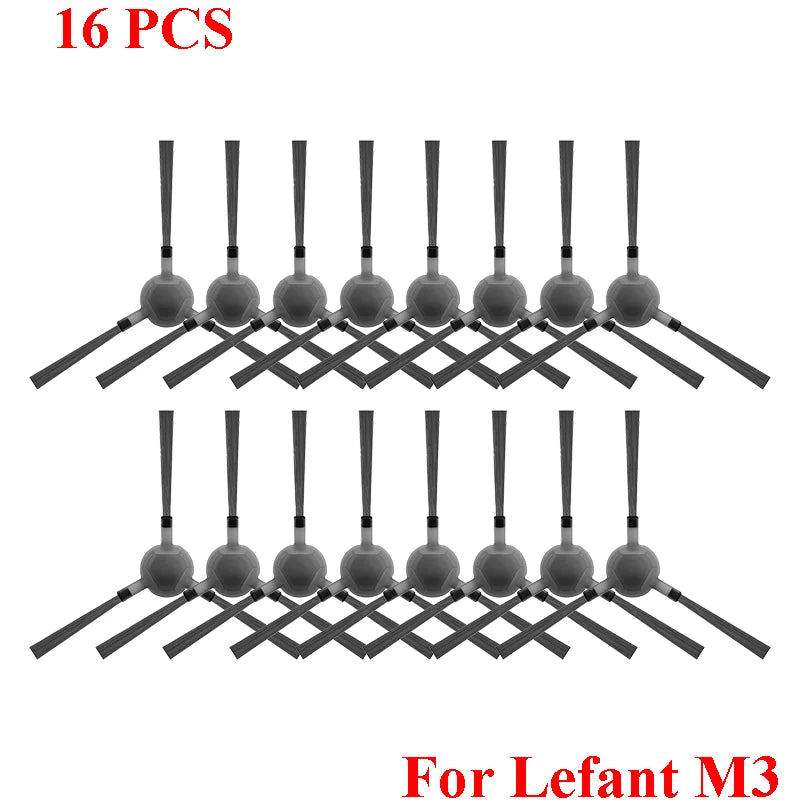 Accessories For Lefant M3 / M3 MAX / M3L HEPA Filters Robot Vacuum Cleaner Main Side Brush Mop Cloth Pads Dust Bags