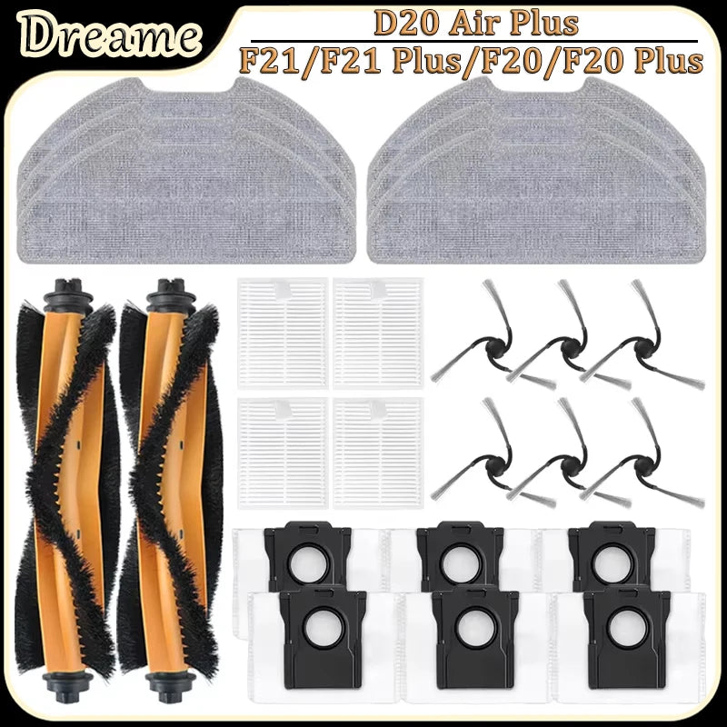 For Dreame D20 Air Plus/F21/F21 Plus/F20/F20 Plus Robot Vacu