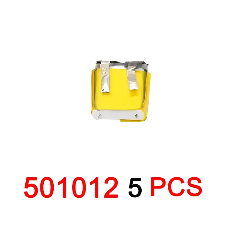 401012/501012 3.7V Battery 401012 3.7V 30mAh/40mAh Rechargeable Lithium Battery for Bluetooth Headsets Small Electronics