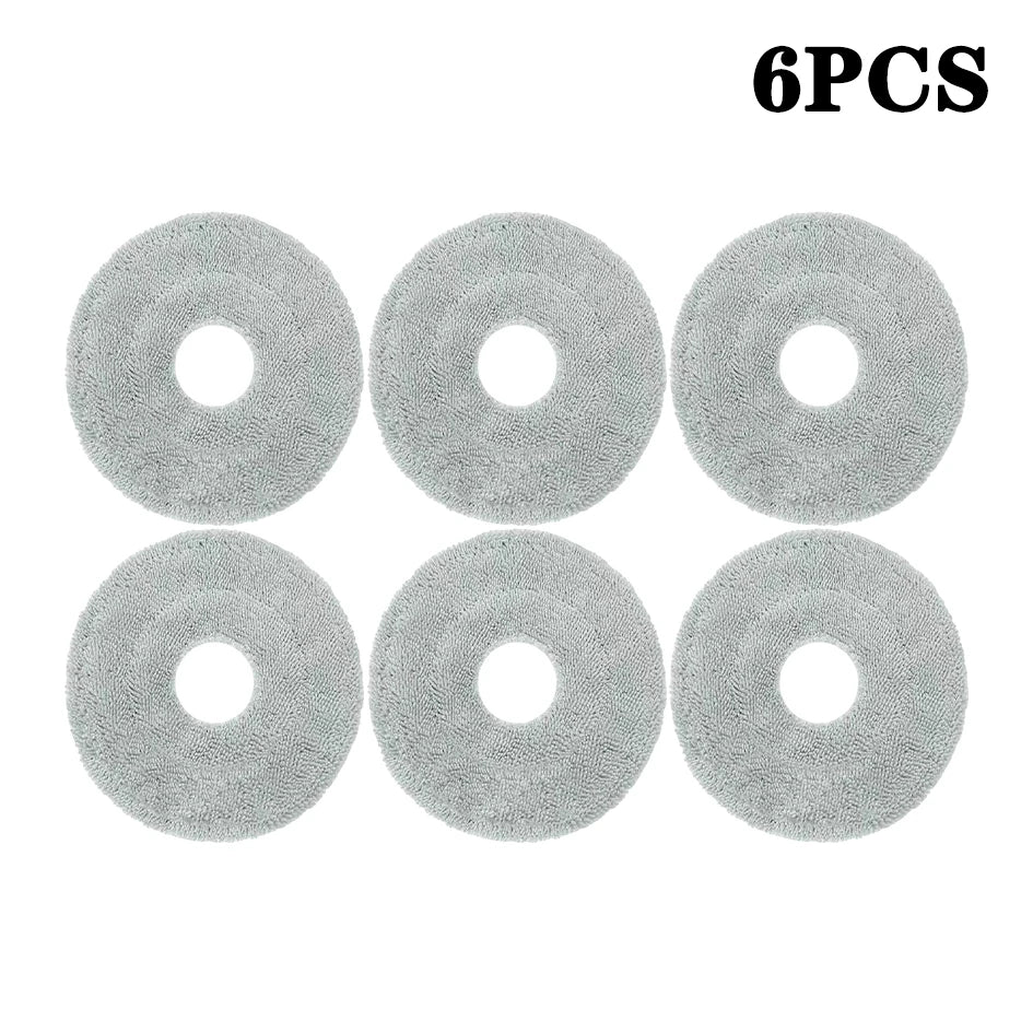 For Xiaomi Robot Vacuum H50/H50 Pro Robot Vacuum Cleaner Accessories Mop Dust Bag Main Brush Side Brush Hepa Filter Replacement