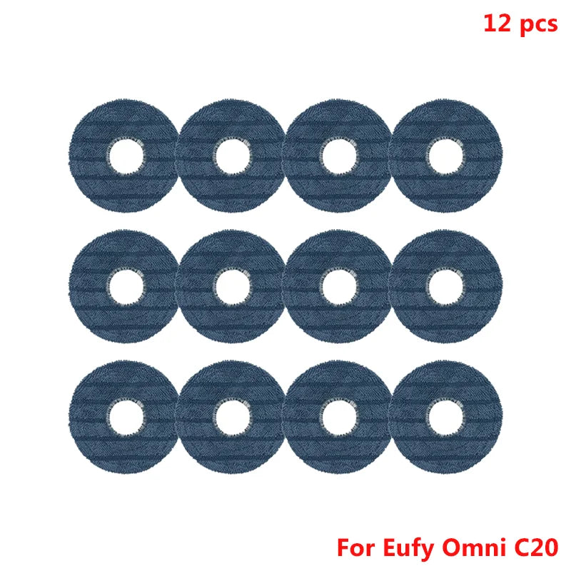 Fit For Eufy Omni C20 Robot Spare Vacuum Cleaner Accessories Main Side Brush Filter Mop Cloth Dust Bag Replacement Spare Parts
