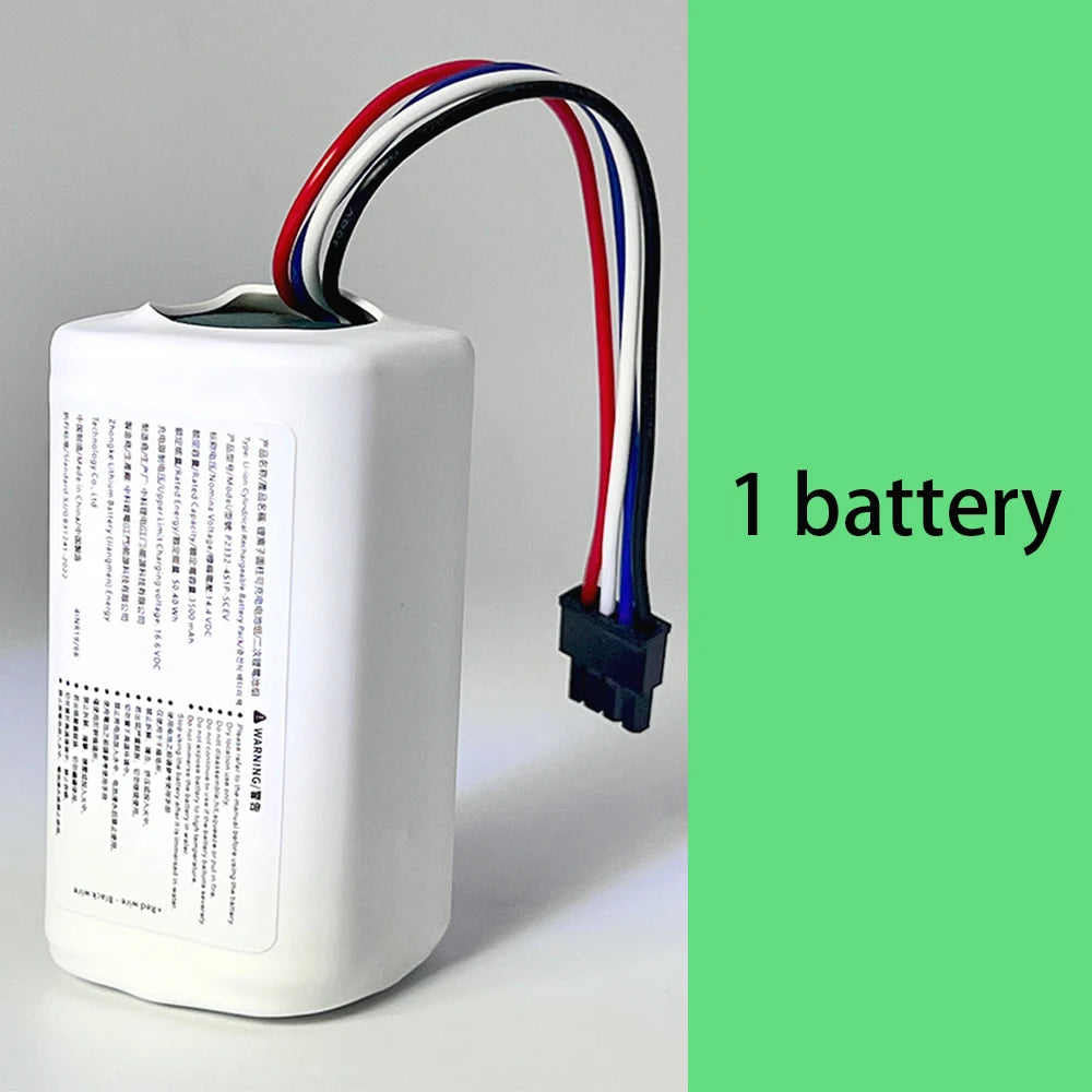 14.4V 3500MAH 100% New Original Battery Pack Used for Xiaomi S20 Robot Vacuum Cleaner of Components