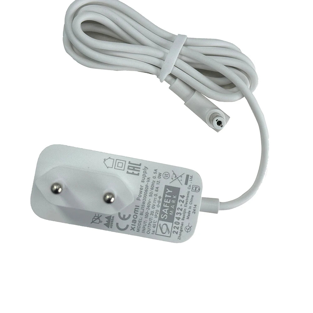EU Power Supply for Xiaomi Robot Vacuum E10 E10C E12 B112 E5