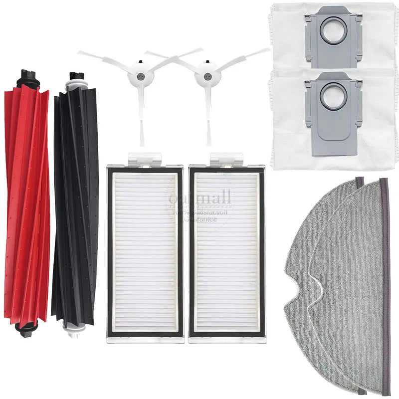 Accessories For Roborock Q8 Max Q8 Max+ Robot Vacuum Cleaner Spare Parts Replacement Kit Main Brush Hepa Filter Mop Cloth
