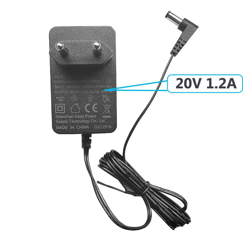 EU Power Supply for Xiaomi Mi Robot Vacuum-Mop Pro Essential
