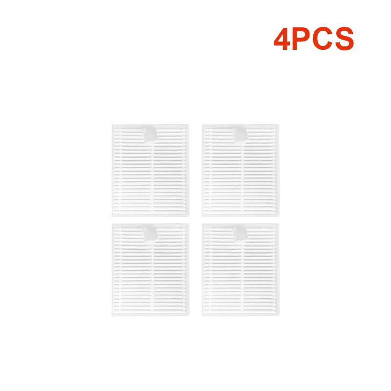 For Xiaomi Vacuum Cleaner S20 / D106 E12 E10 B112 Accessories Replacement Main Side Brush Mop Cloth Filter Parts