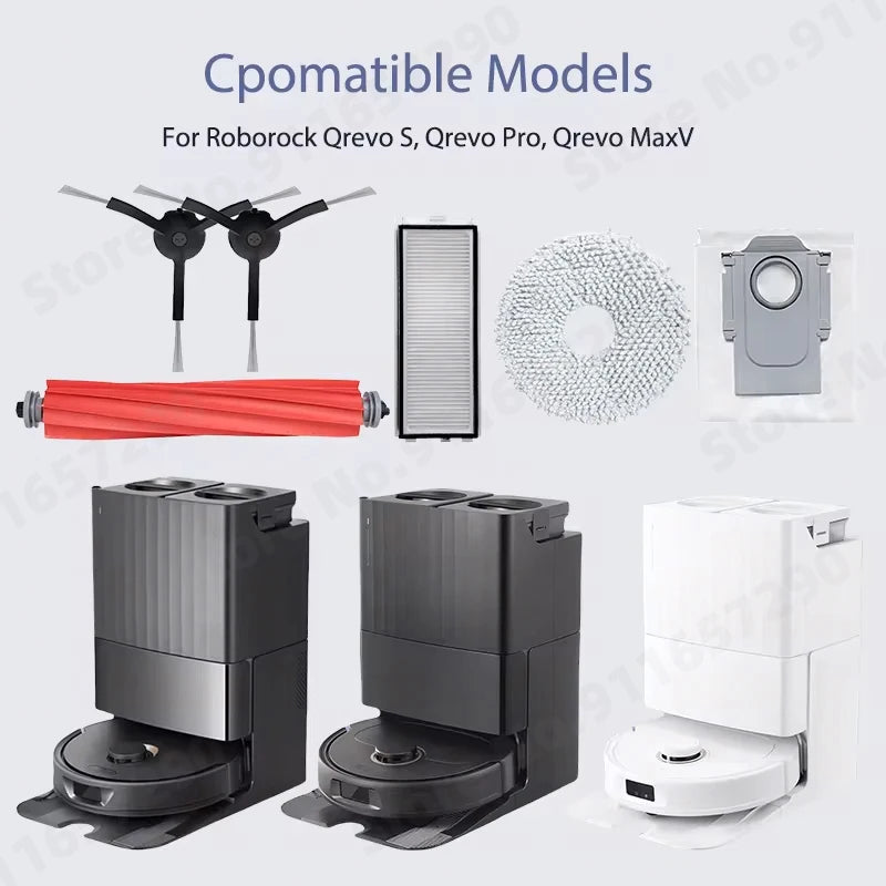 Roborock Qrevo S Qrevo Pro Qrevo MaxV Robot Vacuum Parts Mai