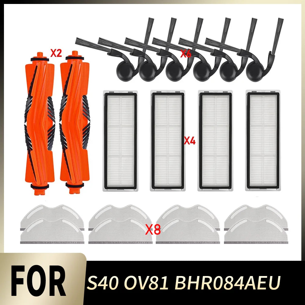 Replacement Kits For Xiaomi Robot Vacuum S40 OV81 BHR084AEU 