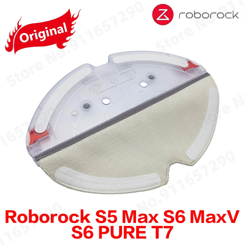 Roborock S5 Max S6 MaxV S6 PURE T7 Robot Vacuum Cleaner Spare Parts Water Tank Mop Rack Mop Cloth Replacement Accessories