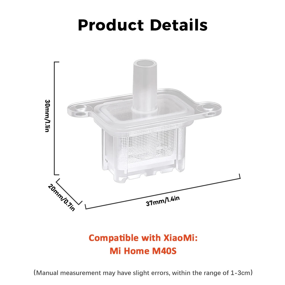 Water Tank Inlet Filter Plug For Xiaomi MIJIA M40S OV31CN Ro