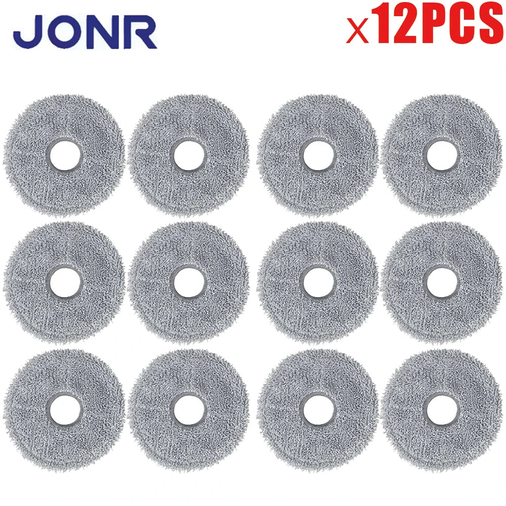 Spare Parts For JONR P20 PRO/T5 Pro Robot Vacuum Cleaner Main Side Brush Hepa Filter Mop Cloth Mop Pad Dust Bag Replacement