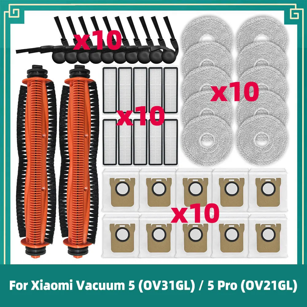 Accessories For Xiaomi Robot Vacuum 5 OV31GL / 5 Pro OV21GL 