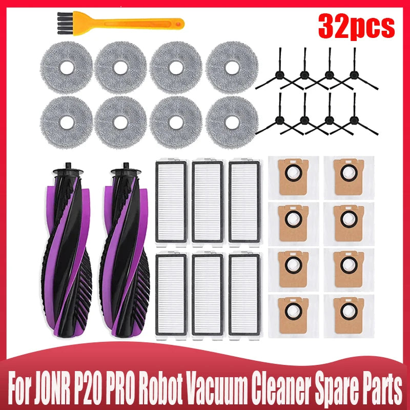 For JONR P20 PRO Robot Vacuum Cleaner Spare Parts Main Side 