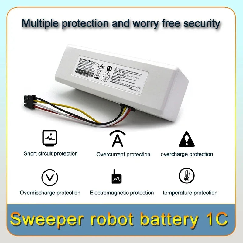NEW 14.4V 12800mah P1904-4S1P-MM Battery For Xiaomi Mijia 1C