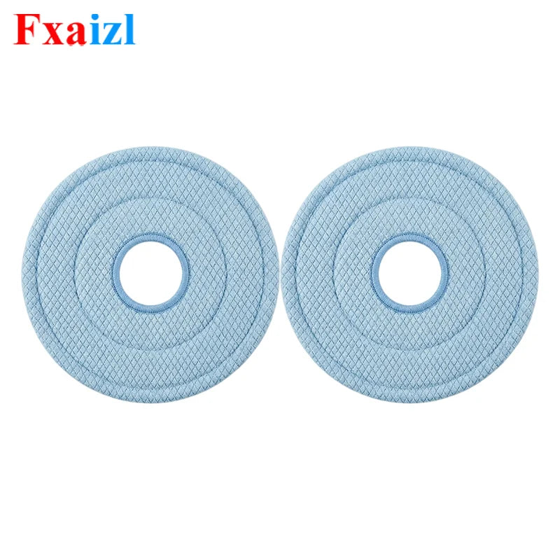 2/4/6/10/12PCS Fish Scale Microfiber Mop Cloth For Xiaomi B101CN X10+ S10+ Dreame S10 Pro L10S Ultra X10 /Omni Mop 2 C102CN