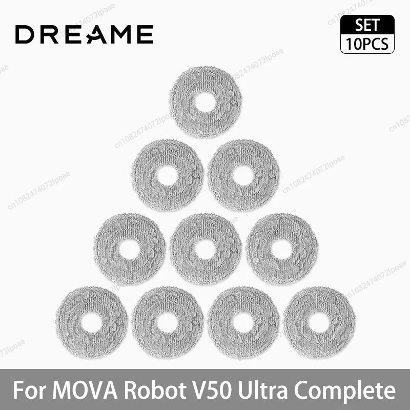 Dreame MOVA V50 Ultra Complete Robot Vacuum Cleaner Replacement Accessories Main Side Brush Mop Cloth Hepa Filter Dust Bag Spare