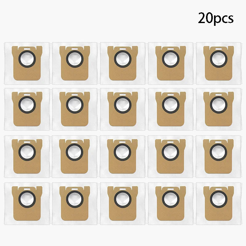 For Xiaomi X20 Max / D109GL Robot Vacuum Parts Main Brush Side Brush Hepa Filter Mop Cloth Dust Bag Replacement Accessories