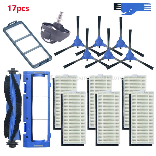 Roller Brush Pre-Filter Side Brush Parts For Eufy Robovac 11S 35C 15C 25C 30C Robot Vacuum Cleaner Accessories Wheel Brush Cover