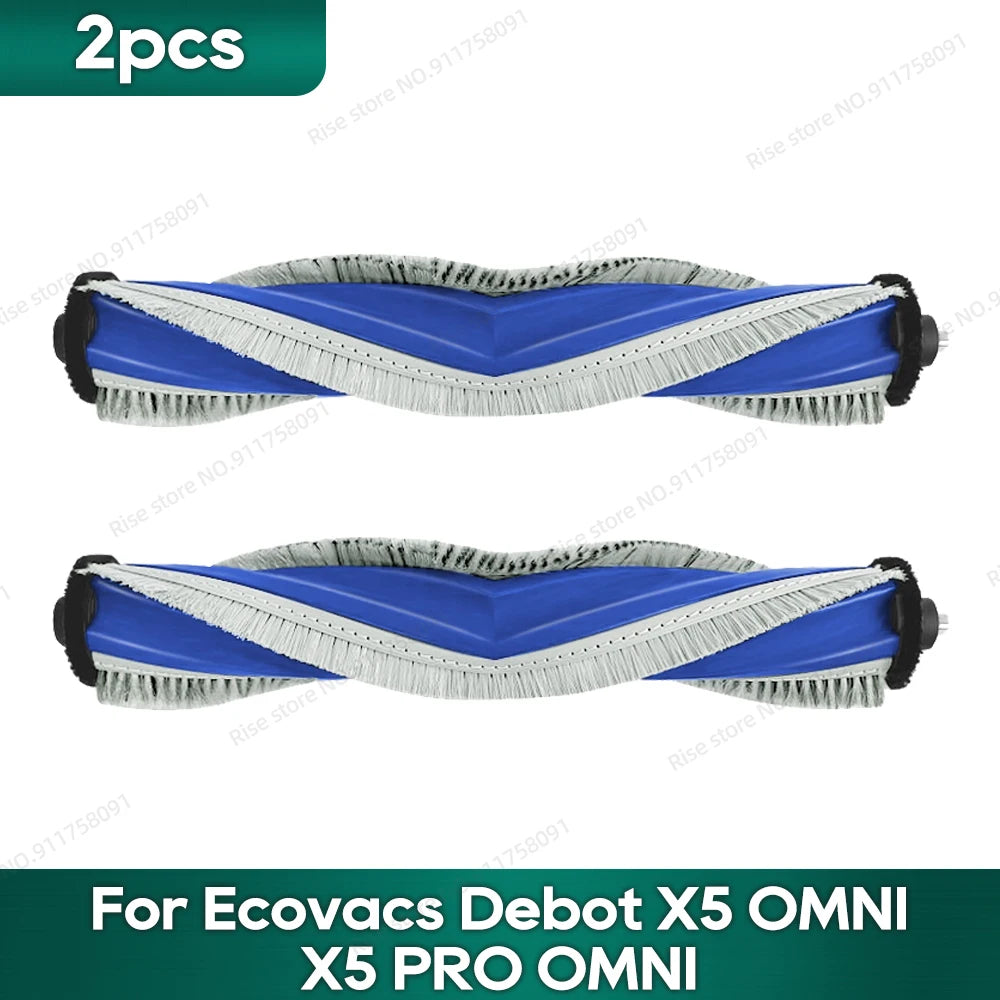 Compatible for Ecovacs X5 OMNI / X5 PRO OMNI Robot Vacuum Cleaner Dust Bags Accessories Main Side Brush Mop Cloth Replacement