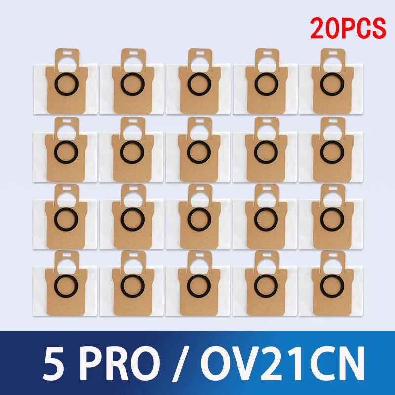 For Xiaomi Robot Vacuum 5 PRO/ OV21CN Accessories Main Side Brush Mop Cloth HEPA Filter Dust Bag Replacement Spare Parts