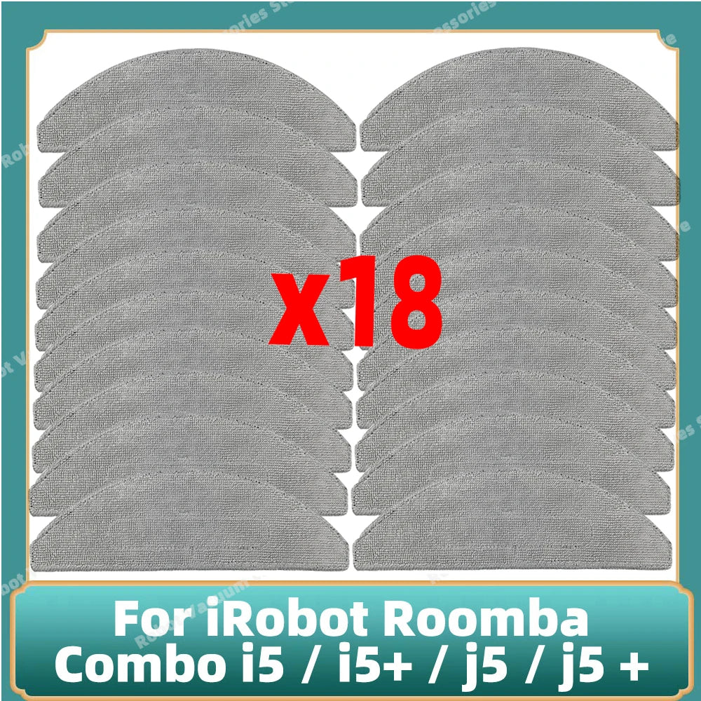 Compatible for IRobot Roomba Combo I5 / i5+ / J5 / j5+ Robot Vacuum Cleaner Main Side Brush HEPA Filter Accessories Parts