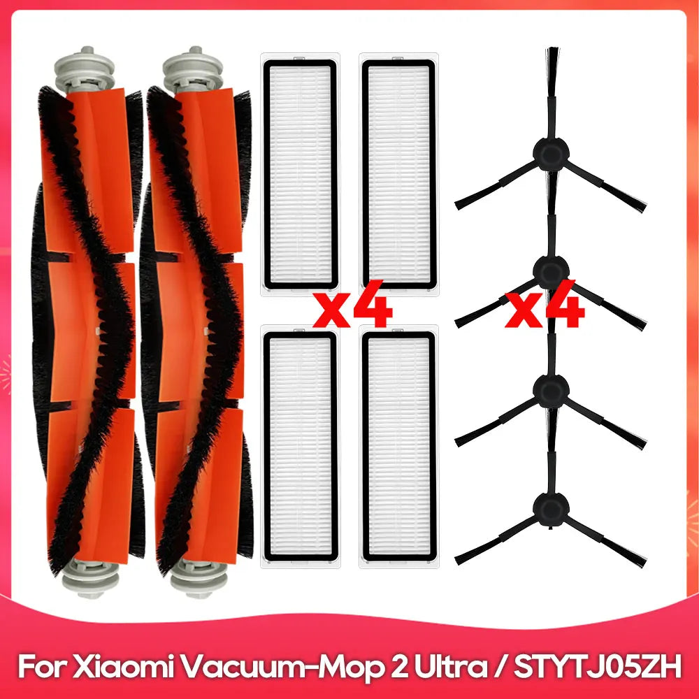 Fit For ( Xiaomi Mi Robot Vacuum Mop 2 Ultra / STYTJ05ZHM ) Main Side Brush Hepa Filter Mop Rag Dust Bag Replacement Spare Part