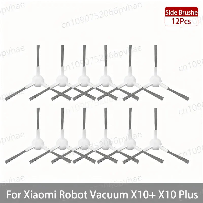 For Xiaomi Robot Vacuum X10+ / X10 Plus Parts Accessories Main Brush Side Brush Hepa Filter Mop Cloth Dust Bag Replacement Spare