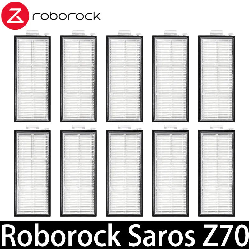 Roborock Saros Z70 Robot Spare Vacuum Cleaner Replacement Parts Accessories Main Side Brush Filter Mop Cloth Dust Bag